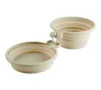 HUNTER Lot de 2 gamelles de Voyage en Silicone Marron 350 ML