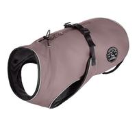 HUNTER Manteau pour Chien Uppsala, Couleur Vieux Rose, Design 2 en 1 avec Doublure Déhoussable, Imperméable, Passepoil Réfléchissant, Ventre fermé, Ajustement Optimal, Taille : 32,5