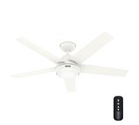 Ventilateur de plafond extérieur Marina Blanc avec LED Hunter Fans