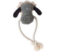 HUNTER Nebraska Jouet pour Chien en Forme de Mouton avec Corde 28 cm