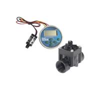 Hunter NODE-100-VALVE Programmateur à une station avec électrovanne PGV-101G-B et solénoïde à impulsion