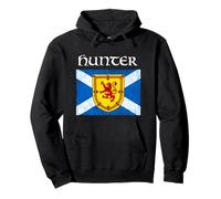Hunter Nom de famille du clan écossais Drapeau écossais Sweat à Capuche