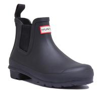 Hunter Original Chelsea Femmes Caoutchouc Pluie Bottes en Noir Taille UK 3 - 8