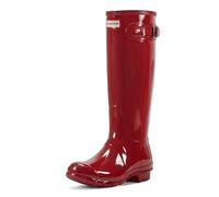 Hunter Original Gloss, Bottes à doublure femme - Rouge (Military Red) - 39.5