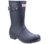 Hunter Original Short Bottes En Caoutchouc Bleu Marine Pour Femme 37