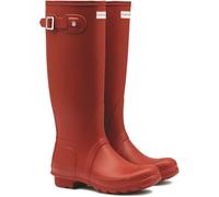 Hunter Original Tall (W23499), Bottes de pluie doublure chaude pour femme moyen Rouge militaire