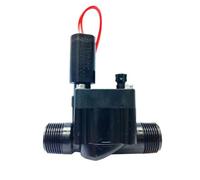 Hunter PGV-100-MM-B Électrovanne à boisseau sphérique avec filetage extérieur (1" (AG x AG) sans régulation de débit)