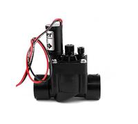 HUNTER PGV-101G-B 9V Électrovanne d'arrosage 1" - RH. PVC avec solénoïde de 9 V et régulateur de débit - Électrovanne d'arrosage 1" 9V PGV-101 Hunter