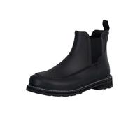 Hunter Pour des hommes Bottes en caoutchouc Chelsea à bout mocassin, Noir
