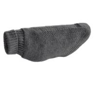 Hunter Pull pour Chien GENF, Couleur : Anthracite, Pull Tricoté pour Les Jours froids, Doux, Souple, Souple, Polyester recyclé, Lavable, col Rabattable, Haute élasticité, Taille: 40
