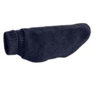 Hunter Pull pour Chien GENF, Couleur : Bleu Foncé, Pull Tricoté pour Les Jours Froids, Doux, Souple, Polyester Recyclé, Lavable, Col Retournable, Haute Élasticité, Size : 45