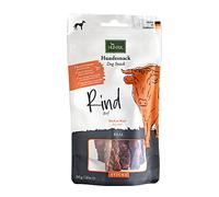 HUNTER Real Sticks Snack pour Chien, Goût Bœuf, sans Céréales ni Sucres ajoutés, Monoprotéine, Récompense Occasionnelle Riche en Protéines, Délicieux et Adapté aux Besoins de l’Animal, 80 g