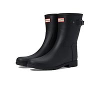 Hunter Refined Short Womens Wellington Boots 37 EU Black