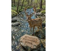 Hunter’s Password Book - Rustic Deer Cover | Easy-to-Use Password Organizer with Alphabetical Tabs, Large Print, and Woodland Design