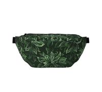 Hunter Sac banane léger et réglable avec motif floral et pétales pour la marche, le cyclisme, la randonnée, les voyages, Noir , Taille unique, Sac à dos décontracté