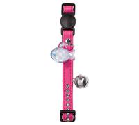 Hunter Smart Collier Pour Chat Modern Art Luxe Rose Avec Cloche Et Strass