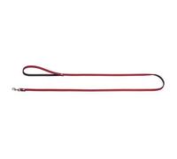 Hunter Softie Laisse En Nickel/Cuir Kunstleder Nubuk Polyuréthane Pour Chien Noir/Rouge M - 60236