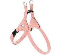 HUNTER Soho Mini Harnais pour Chien, Couleur : Rose Clair, Cuir de Vachette, Doux et Souple, respectueux du Pelage, léger, pour Petits Chiens et Chiots, fabriqué en Allemagne, Taille : XXS-XS/1
