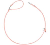 HUNTER Soho Round Mini Laisse réglable pour Chien en Cuir de Vachette Rose Clair Réglable en 3 Positions Doux et Souple Léger et Robuste pour Petits Chiens et Chiots Fabriqué en Allemagne Taille : 6