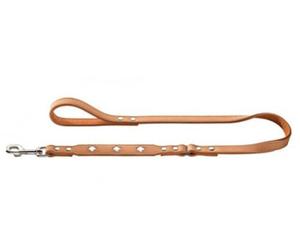 HUNTER Swiss Pale Laisse en Cuir Marron Taille L