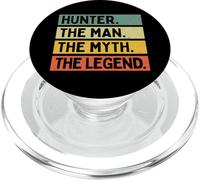 Hunter The Man The Myth The Legend Citation Humoristique personnalisée PopSockets PopGrip pour MagSafe