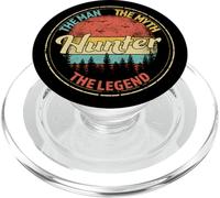 Hunter The Man The Myth The Legend Men Nom personnalisé PopSockets PopGrip pour MagSafe