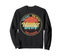Hunter The Man The Myth The Legend Men Nom personnalisé Sweatshirt