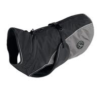 Hunter - Uppsala Cozy - Manteau pour chien - Rücken 25 cm - Hals 20-38 cm, Bauch 30-40 cm - anthrazit / grau