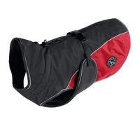 Hunter - Uppsala Cozy - Manteau pour chien - Rücken 30 cm - Hals 22-40 cm, Bauch 36-60 cm - anthrazit / rot