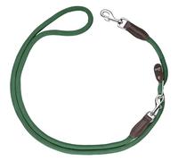 HUNTER Vario Freestyle Laisse pour Chien, Couleur : Vert foncé, Longueur réglable en continu, Corde Robuste et adhérente, résistante aux intempéries et Facile d'entretien, Parfaite pour Le Quotidien