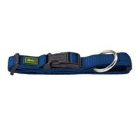 Hunter Vario Plus Collier pour Chien en Nylon, Marine, L/2,5 cm