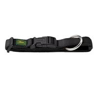 HUNTER Vario Plus Collier pour Chien, Réducteur de Traction, Robuste, Souple, Fermoir à Clic, Taille M-L/2,5 cm, Noir