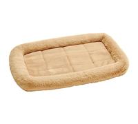 HUNTER Vermont Cozy Tapis pour Chien, Beige, Antidérapant, en Peluche Douillette, Surface de Couchage Rembourrée, Idéal pour Caisses de Transport et Sols, Lavable en Machine à 30 °C, Taille M