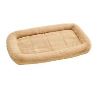 HUNTER Vermont Cozy Tapis pour Chien, Beige, Antidérapant, en Peluche Douillette, Surface de Couchage Rembourrée, Idéal pour Caisses de Transport et Sols, Lavable en Machine à 30 °C, Taille S