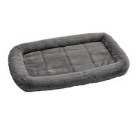 HUNTER Vermont Cozy Tapis pour Chien, Gris, Antidérapant, en Peluche Douillette, Surface de Couchage Rembourrée, Idéal pour Caisses de Transport et Sols, Lavable en Machine à 30 °C, Taille XL