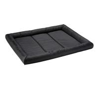 HUNTER Vermont Tapis pour Chien Confortable et rembourré, Bord surélevé, Dessous antidérapant, Utilisation Universelle, Facile d'entretien, Lavable, Couleur : Noir, Taille : S