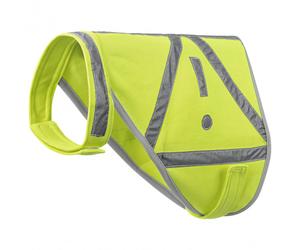 Hunter - Veste de sécurité réfléchissante - Manteau pour chien - Halsumfang 28-42 cm - Bauchumfang 39-50 cm - yellow