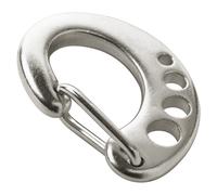 Hunter Wechselkarabiner 2,7x3,8cm Inox pour Dog Tags & Remorque