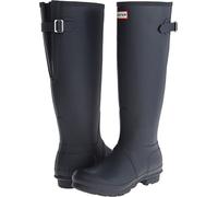 Hunter Wellies Original Back Adjustable Navy - femmes, Blau, 40-41
