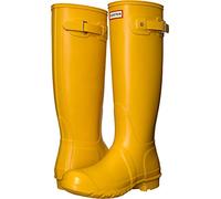 Hunter Wellington Boots, Bottes Classiques Femme, Jaune (Yellow/ryl), 37 EU