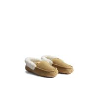 Hunter Womens Moccasin Slipper Sherpa Collar MocassinFemme