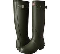 Hunter Womens Org Tall, Bottes de Pluie femme - Vert (Dark Olive), 41 EU (7 UK)