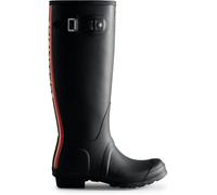Hunter Women's Tall Tri Fold Logo Wellies Noir 4 (37) Female