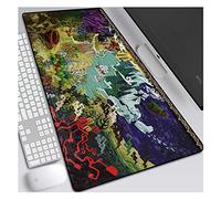 Hunter World Tapis De Souris 800 X 300 Mm, Dessous en Caoutchouc , Couche Imperméable Parfaite, Tapis De Souris Base De 3 Mm D'Épaisseur, La Meilleure Expérience De Précision Et De Vitesse, M
