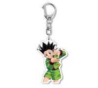 Hunter X Hunter Anime Pendentif Acrylique Killua Zoldyck Porte-clés Beelzebul Gon Freecss Hisoka Nouveauté Pendentif Tendance Dessin Animé Porte-clés