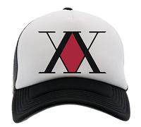 Hunter X Hunter Association Sign Casquette de Baseball Chapeau Unisexe Hommes Femmes Avant en Mousse Dos en Maille Noir Cap Unisex