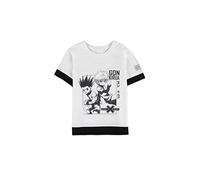 Hunter x hunter kirua t-shirt à manches courtes pour garçon, blanc., 14 ans