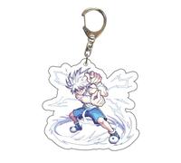 Hunter x Hunter Porte-clé Zoldyck Killua Accessoires Porte-clé Mignon Cartoon Freecss Gon Anime Neferpitou Pendentif Porte-clé Voiture Ornement Pendentif Sac Collection