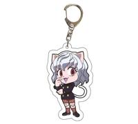 Hunter x Hunter Porte-clé Zoldyck Killua Accessoires Porte-clé Mignon Cartoon Freecss Gon Anime Neferpitou Pendentif Porte-clé Voiture Ornement Pendentif Sac Collection