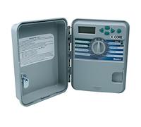 HUNTER XC-601 - Programmateur d'arrosage, 6 Stations, pour extérieur, 0.25x0.19x0.11 cm, Blanc